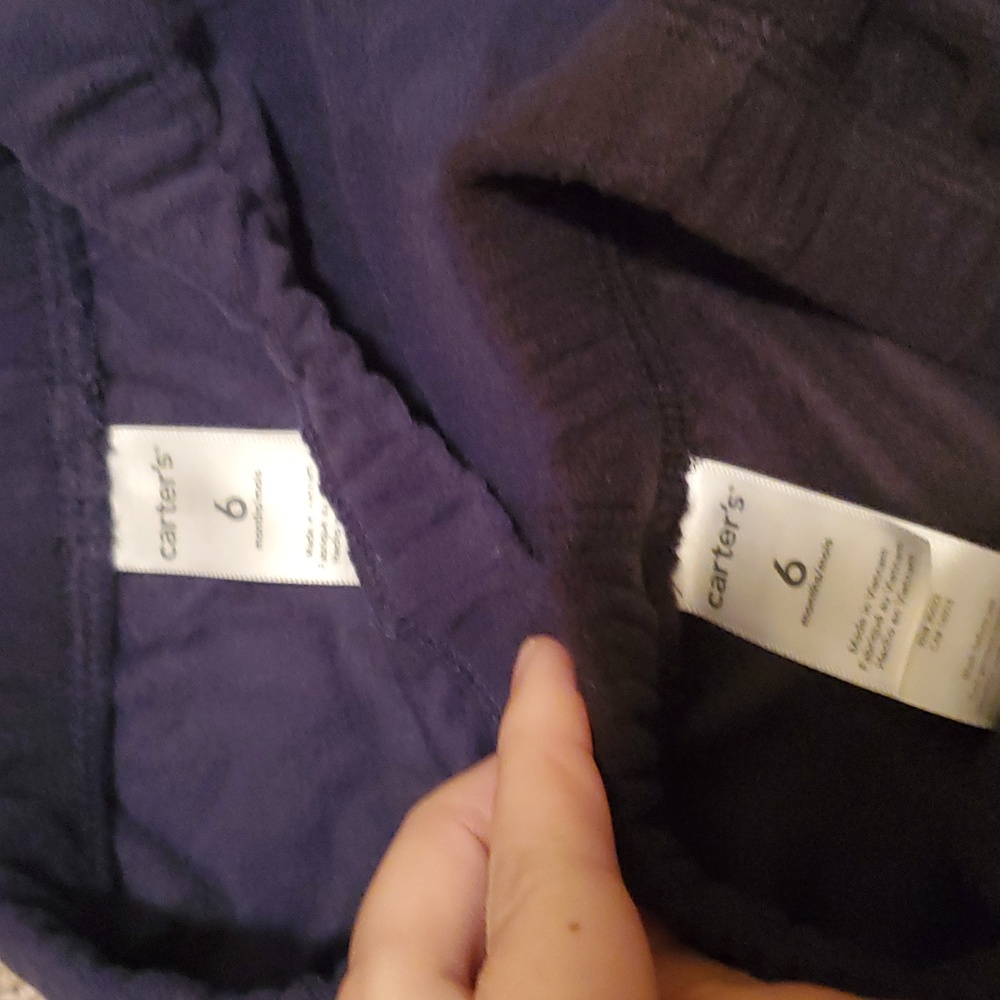 Set of 3 Carter's baby winter pants bundle - Picture 3 of 3